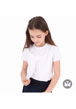 Timbo школьная белая блуза для девочки Ariel B033679